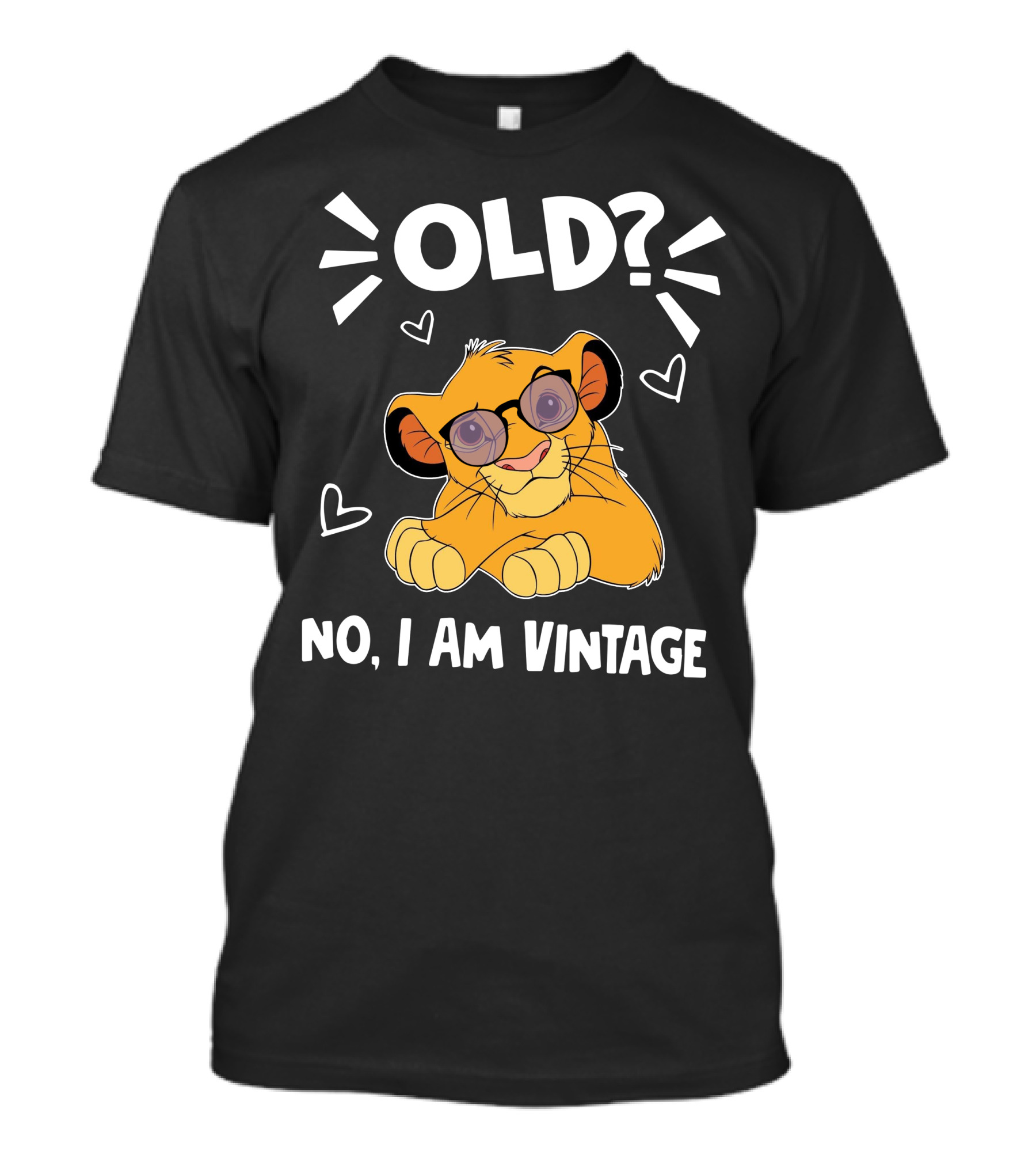 Simba Old No I Am Vintage T-Shirt