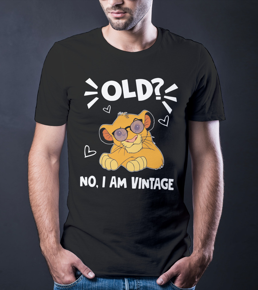 Simba Old No I Am Vintage T-Shirt