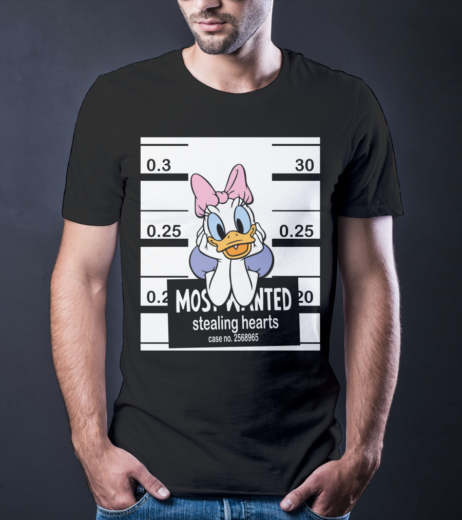 Daisy Most Wanted Stealing Hearts Case No. 2568965 T-Shirt