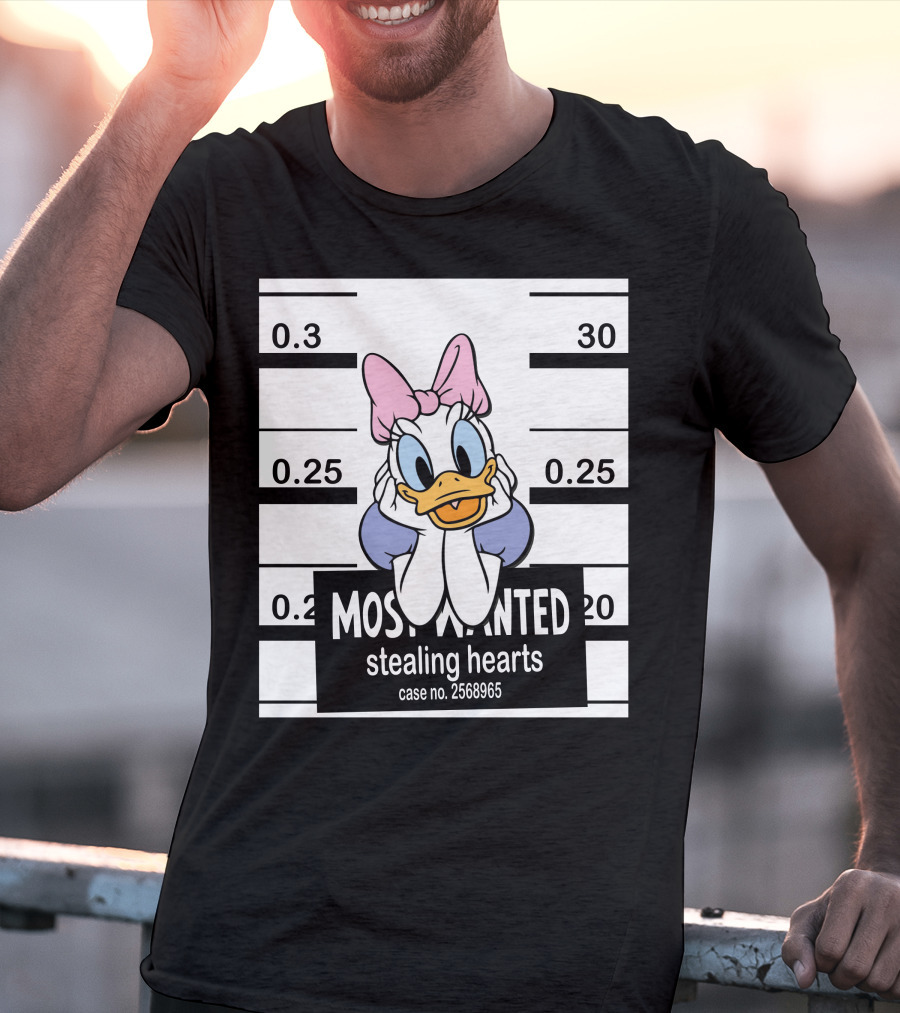 Daisy Most Wanted Stealing Hearts Case No. 2568965 T-Shirt