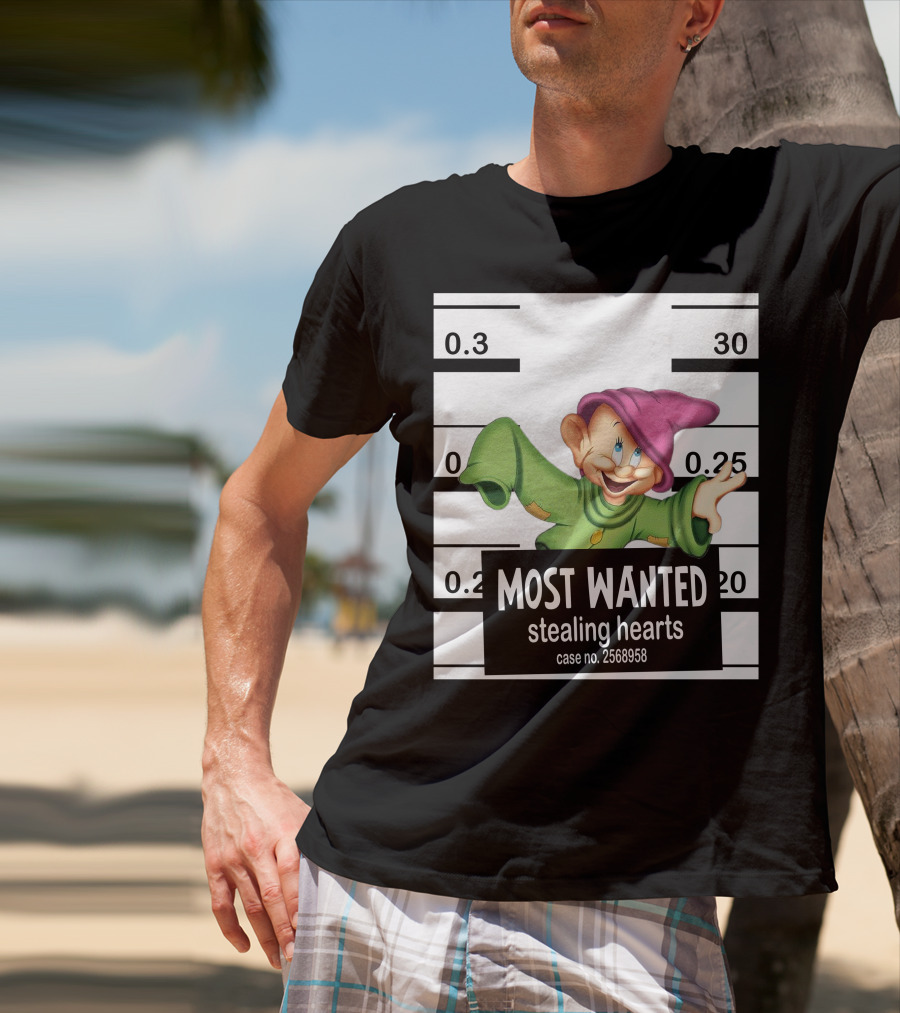 Most Wanted Stealing Hearts Dopey Case No. 2568958 T-Shirt