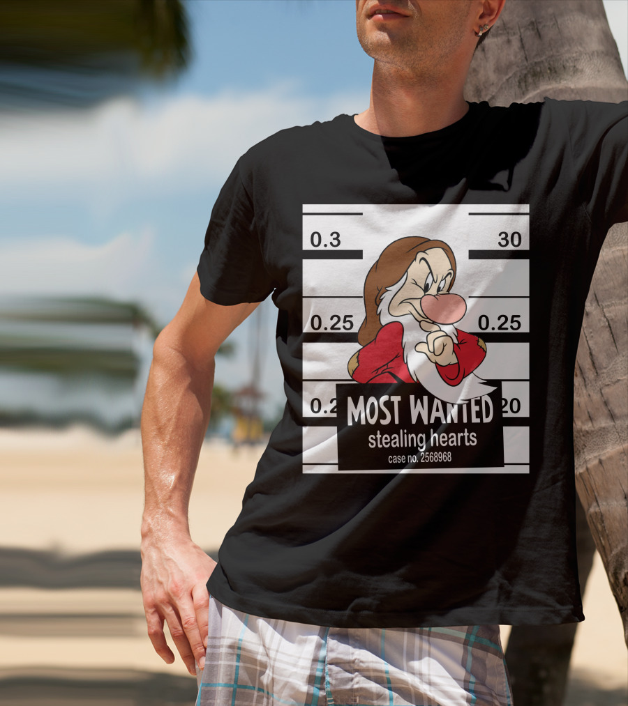 Most Wanted Stealing Hearts Grumpy Case No. 2568968 T-Shirt