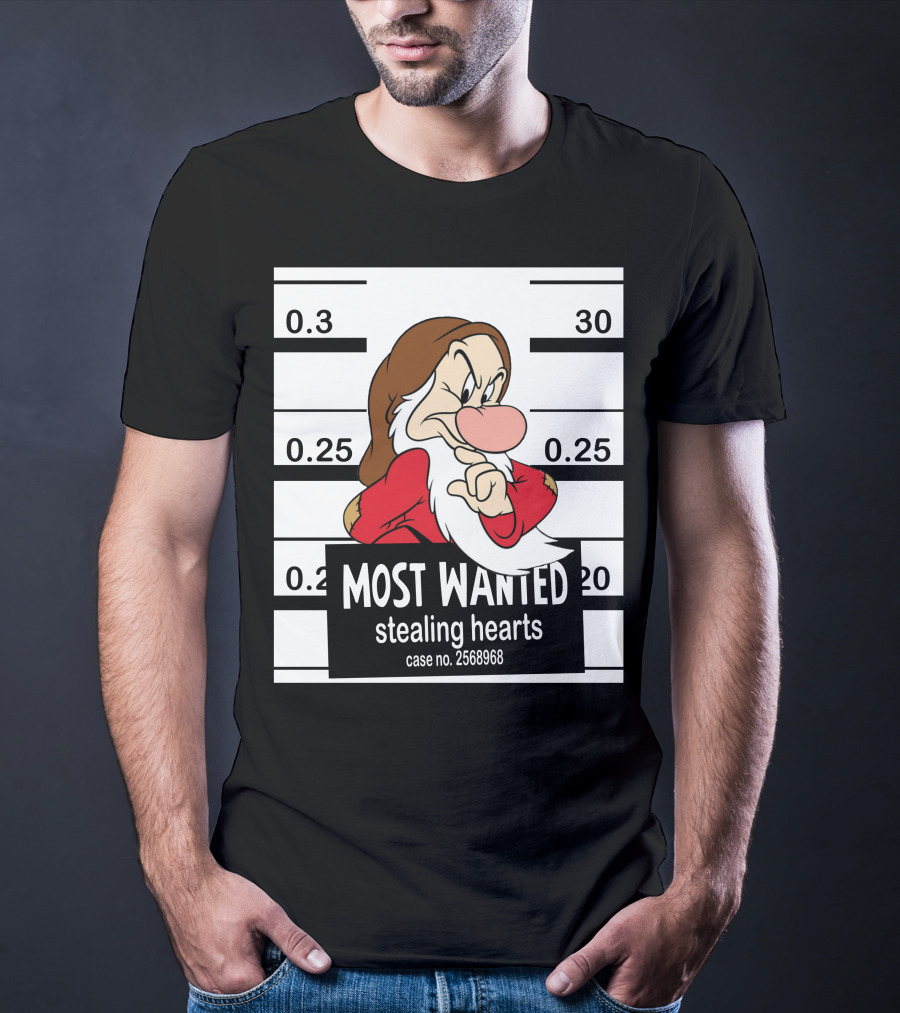 Most Wanted Stealing Hearts Grumpy Case No. 2568968 T-Shirt