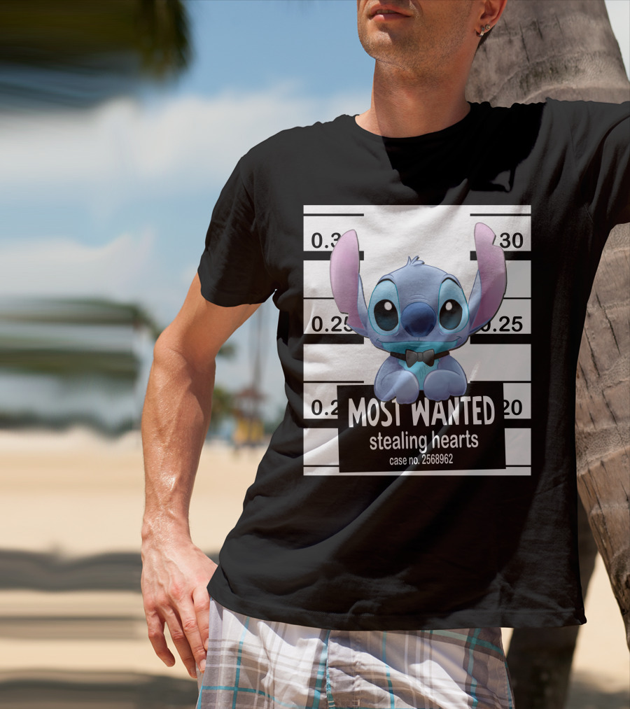 Most Wanted Stealing Hearts Alien Case No. 2568962 T-Shirt