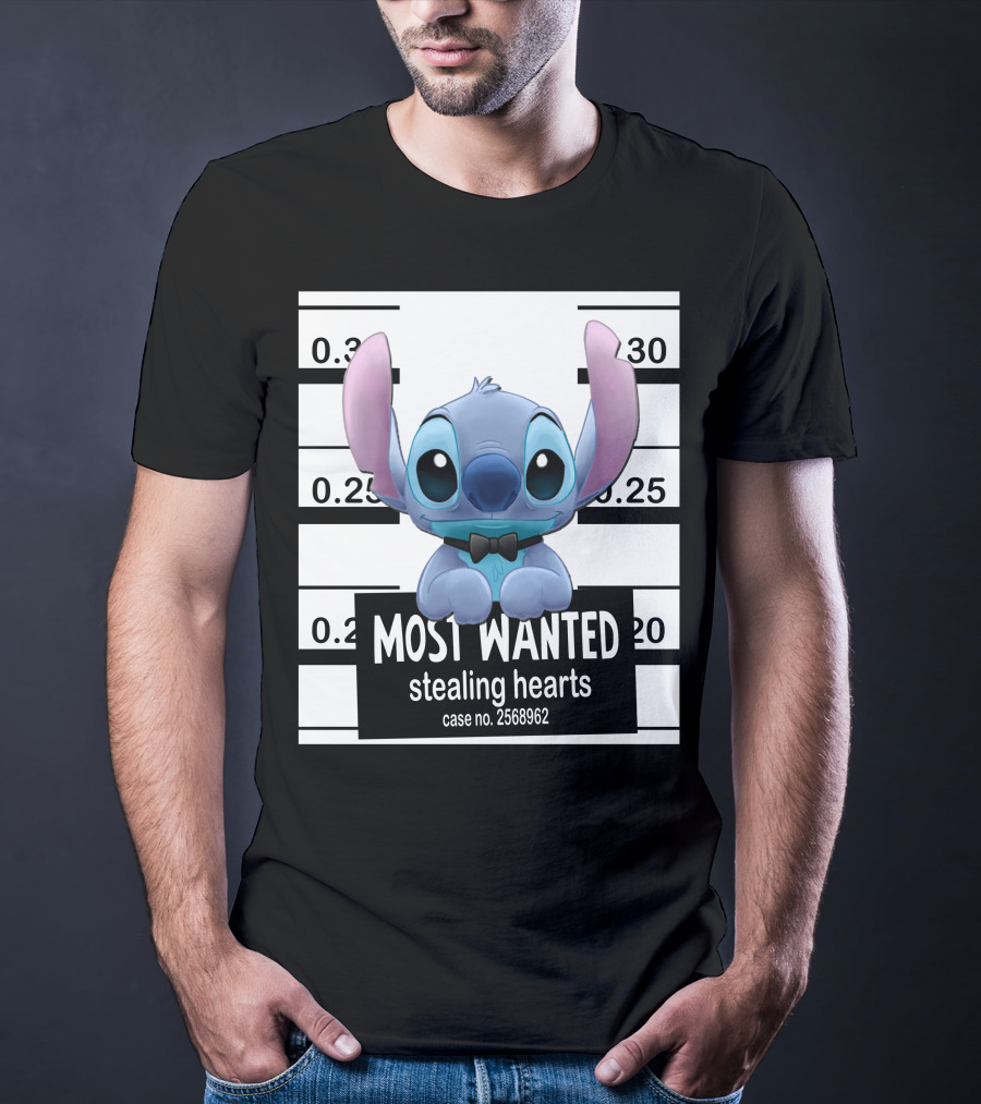 Most Wanted Stealing Hearts Alien Case No. 2568962 T-Shirt