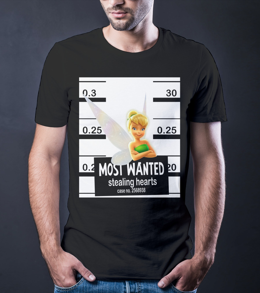 Most Wanted Stealing Hearts Tinker Bell Case No. 2568938 T-Shirt