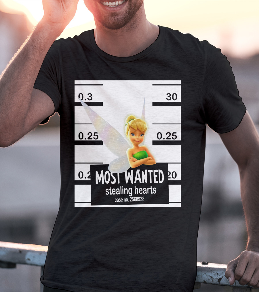 Most Wanted Stealing Hearts Tinker Bell Case No. 2568938 T-Shirt