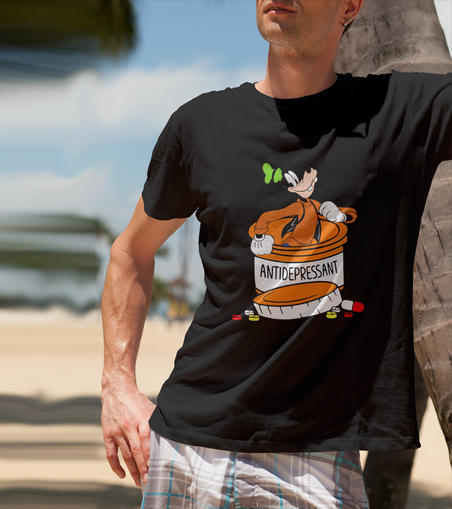 Goofy Antidepressant T-Shirt