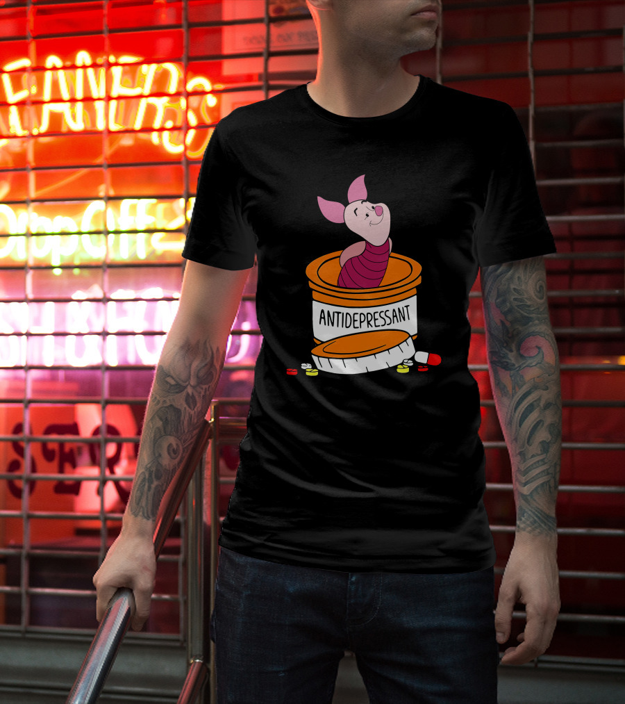 Piglet Antidepressant T-Shirt