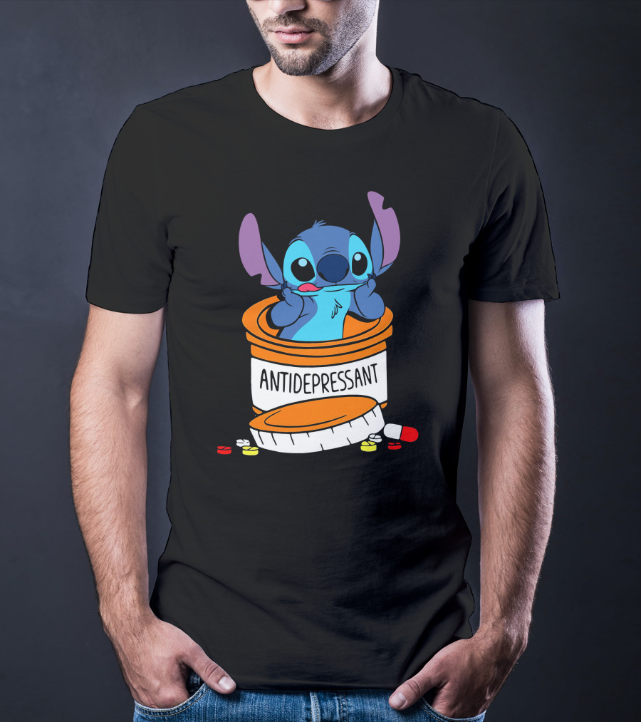 Stitch Antidepressant Rx T-Shirt