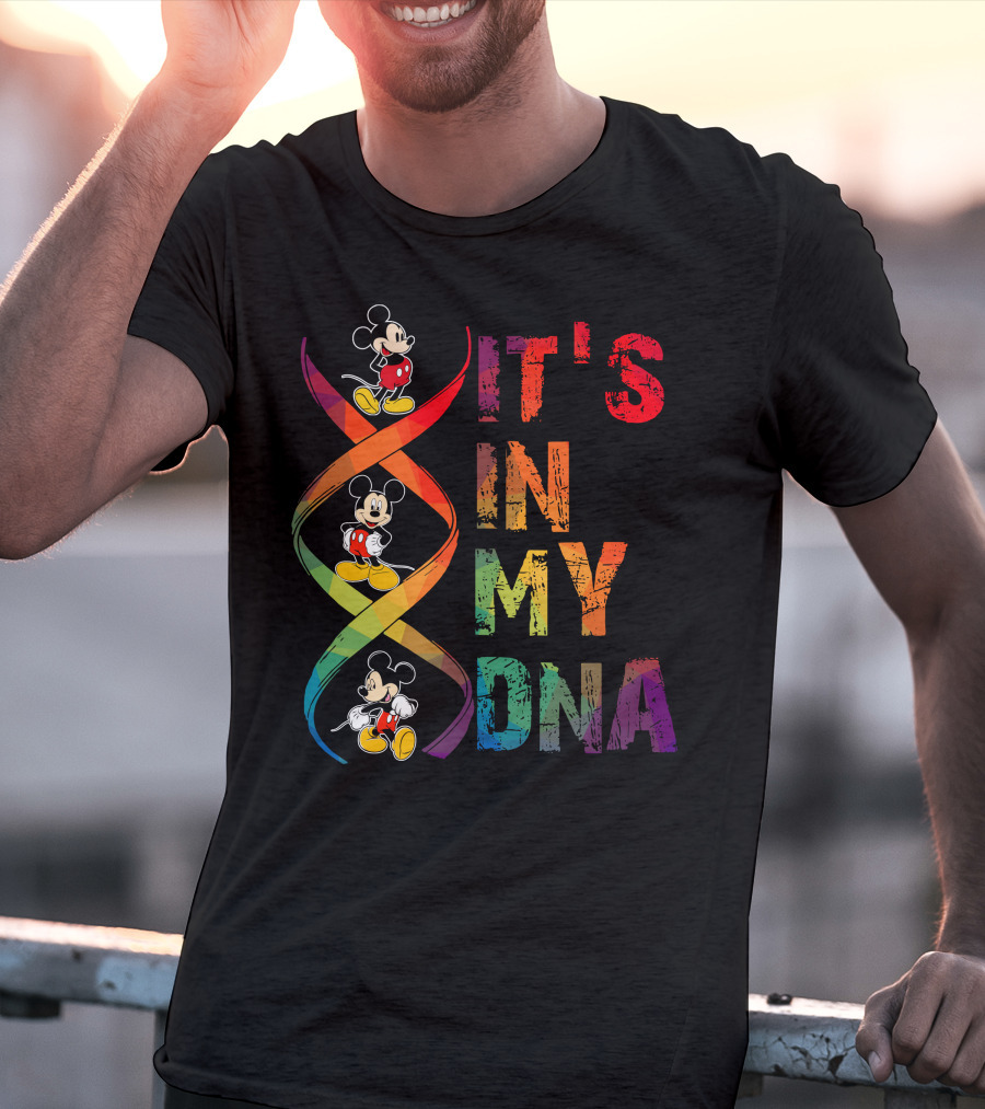 Mickey It's In My Dna T-Shirt
