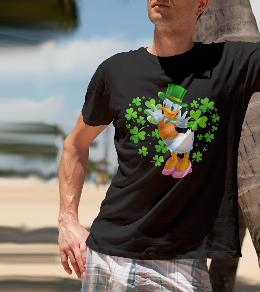 Daisy Duck St. Patrick's Day Shamrock Celebration T-Shirt