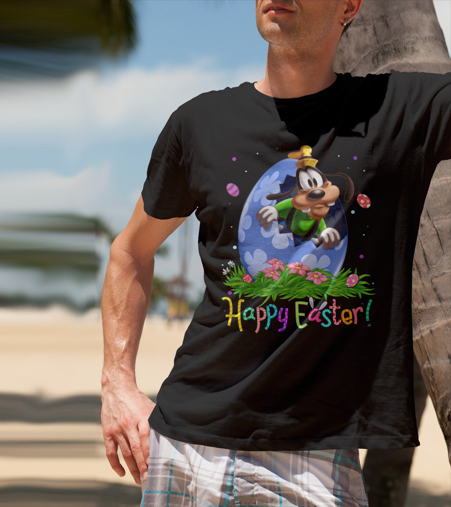 Happy Easter Goofy Egg Surprise T-Shirt
