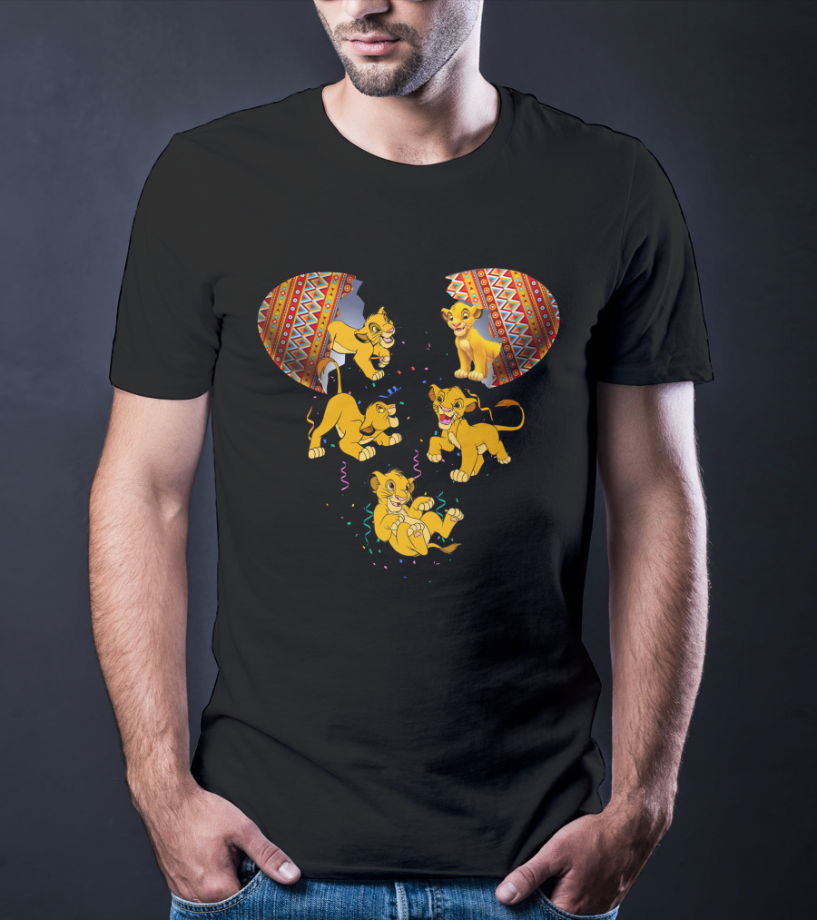 Simba Lion King Inspired Mouse Headburst T-Shirt