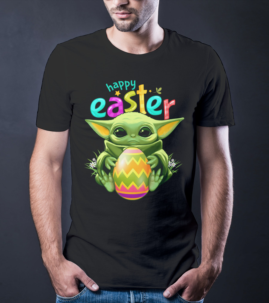 Happy Easter Baby Yoda T-Shirt