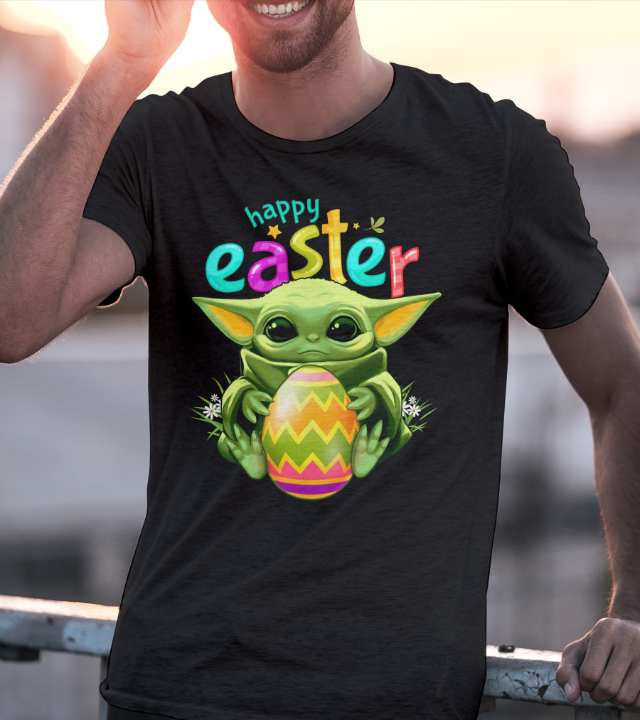 Happy Easter Baby Yoda T-Shirt