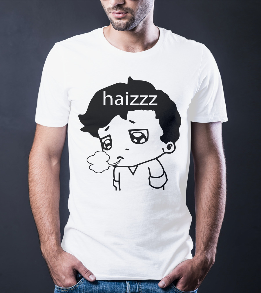 Haizzz Thổi Bong Bóng Buồn Dễ Thương T-Shirt