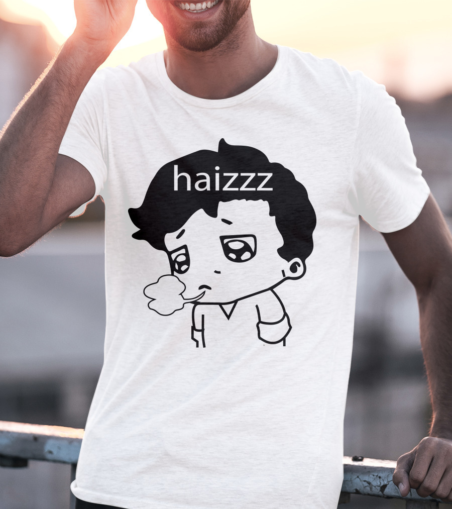 Haizzz Thổi Bong Bóng Buồn Dễ Thương T-Shirt