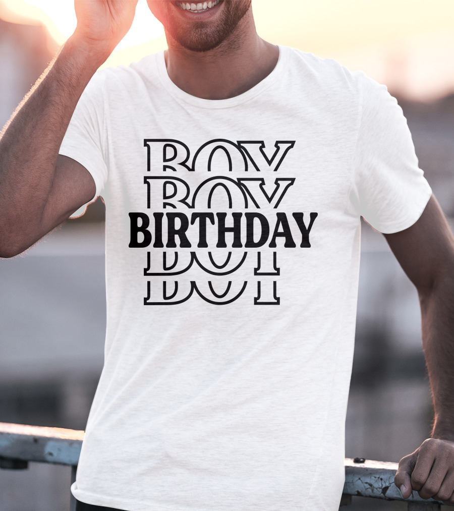 Birthday Boy Birthday Dude Birthday Boy T-Shirt