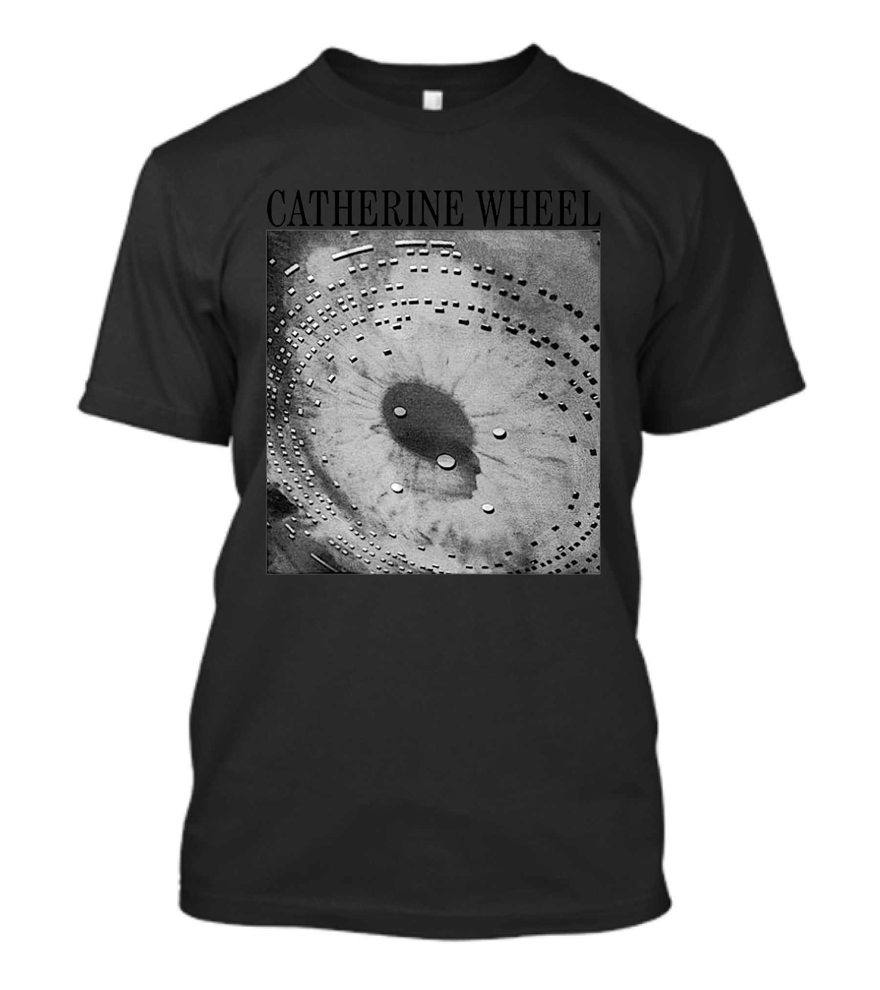 Catherine Wheel Astronomical Abstract Circle T-Shirt