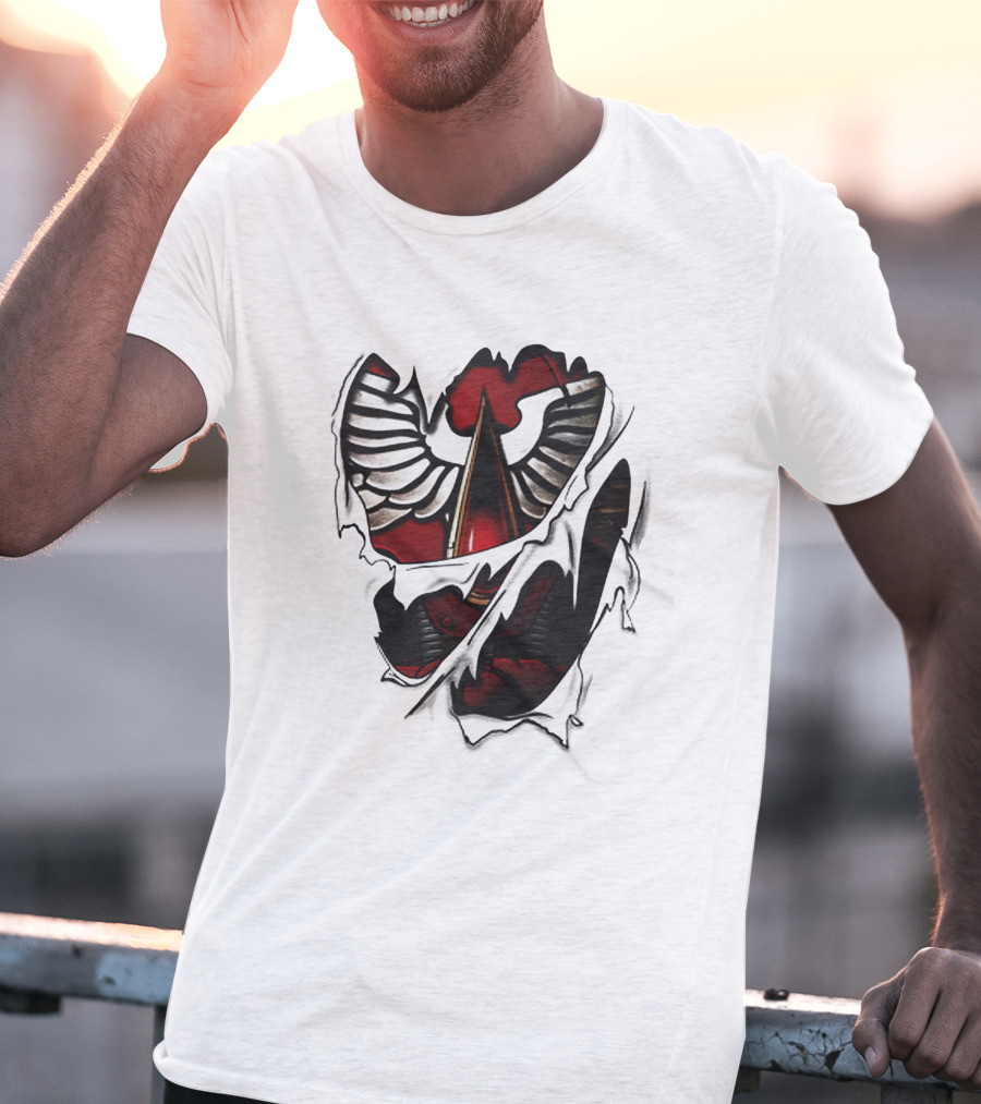 Warhammer 40k Blood Angels Winged Armor T-Shirt