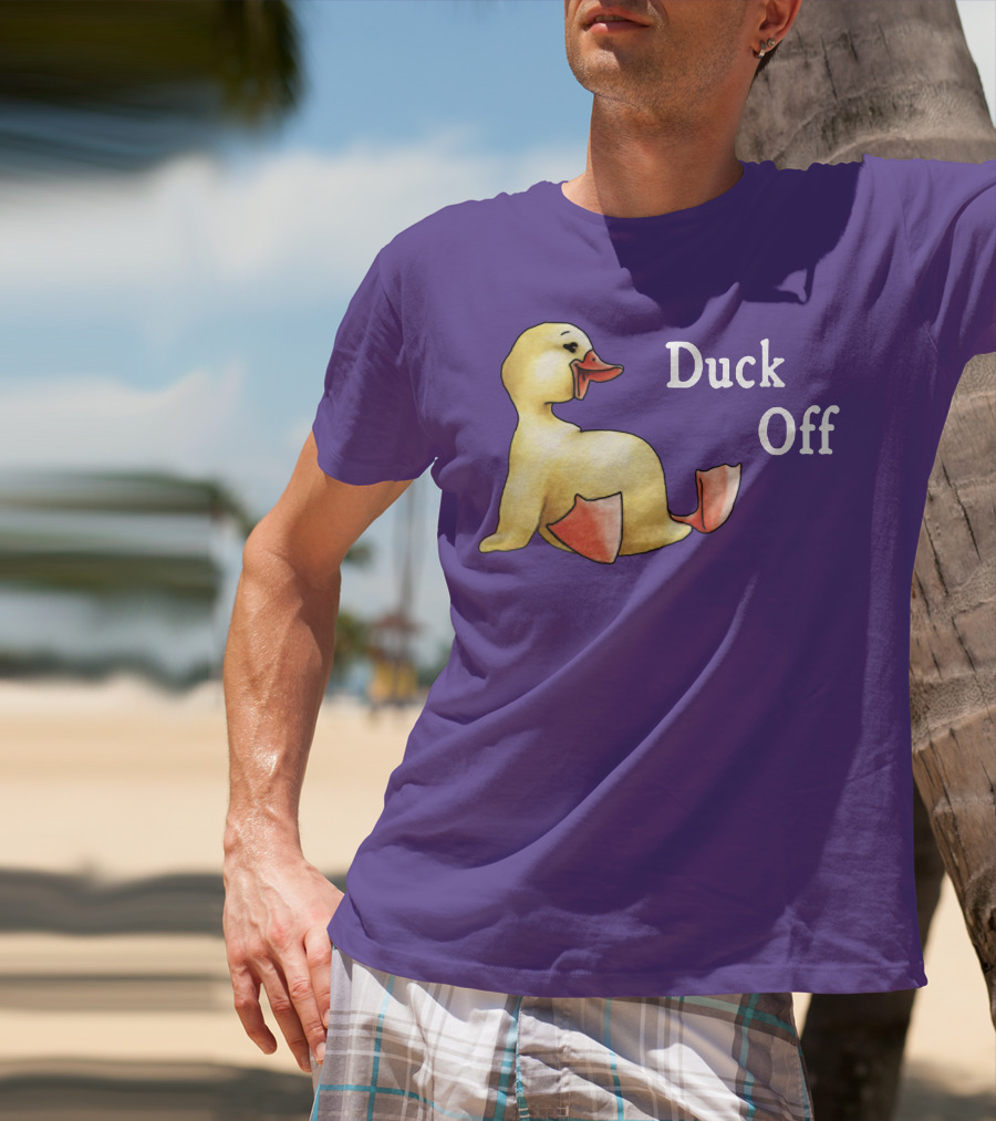 Duck Off Funny Sitting Duck T-Shirt