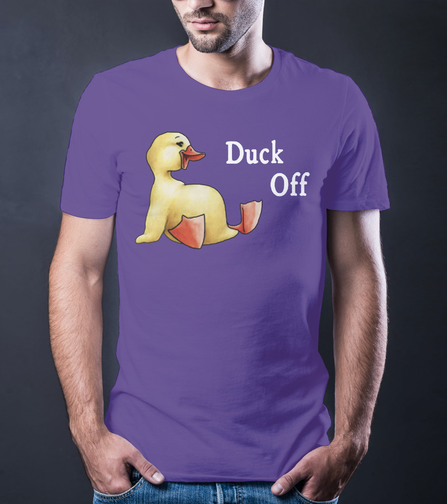 Duck Off Funny Sitting Duck T-Shirt