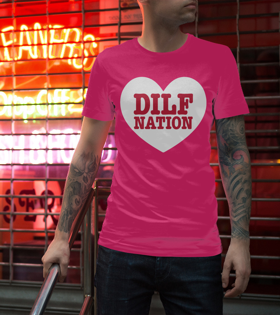 DILF NATION Heart Classic T-Shirt