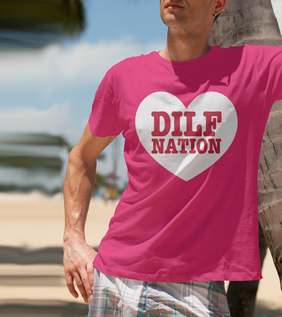 DILF NATION Heart Classic T-Shirt