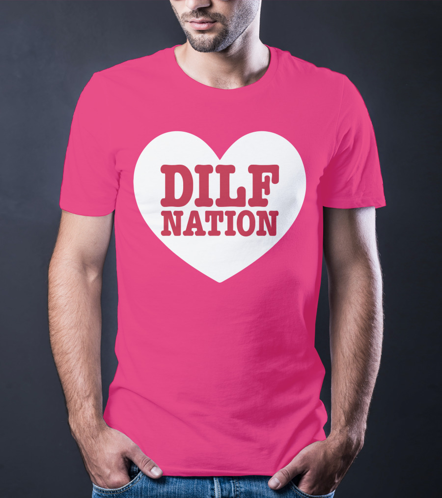 DILF NATION Heart Classic T-Shirt