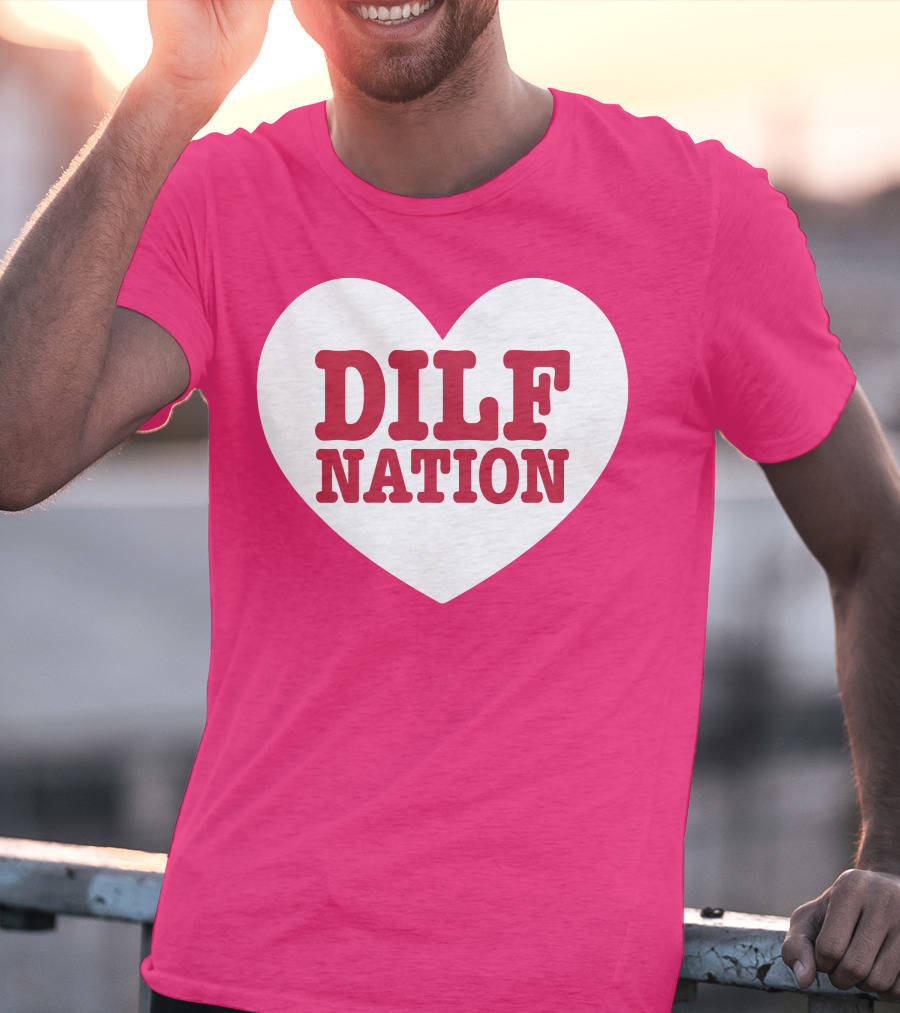 DILF NATION Heart Classic T-Shirt
