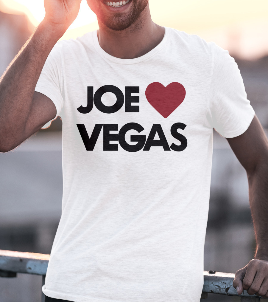 Joe Heart Vegas Love T-Shirt