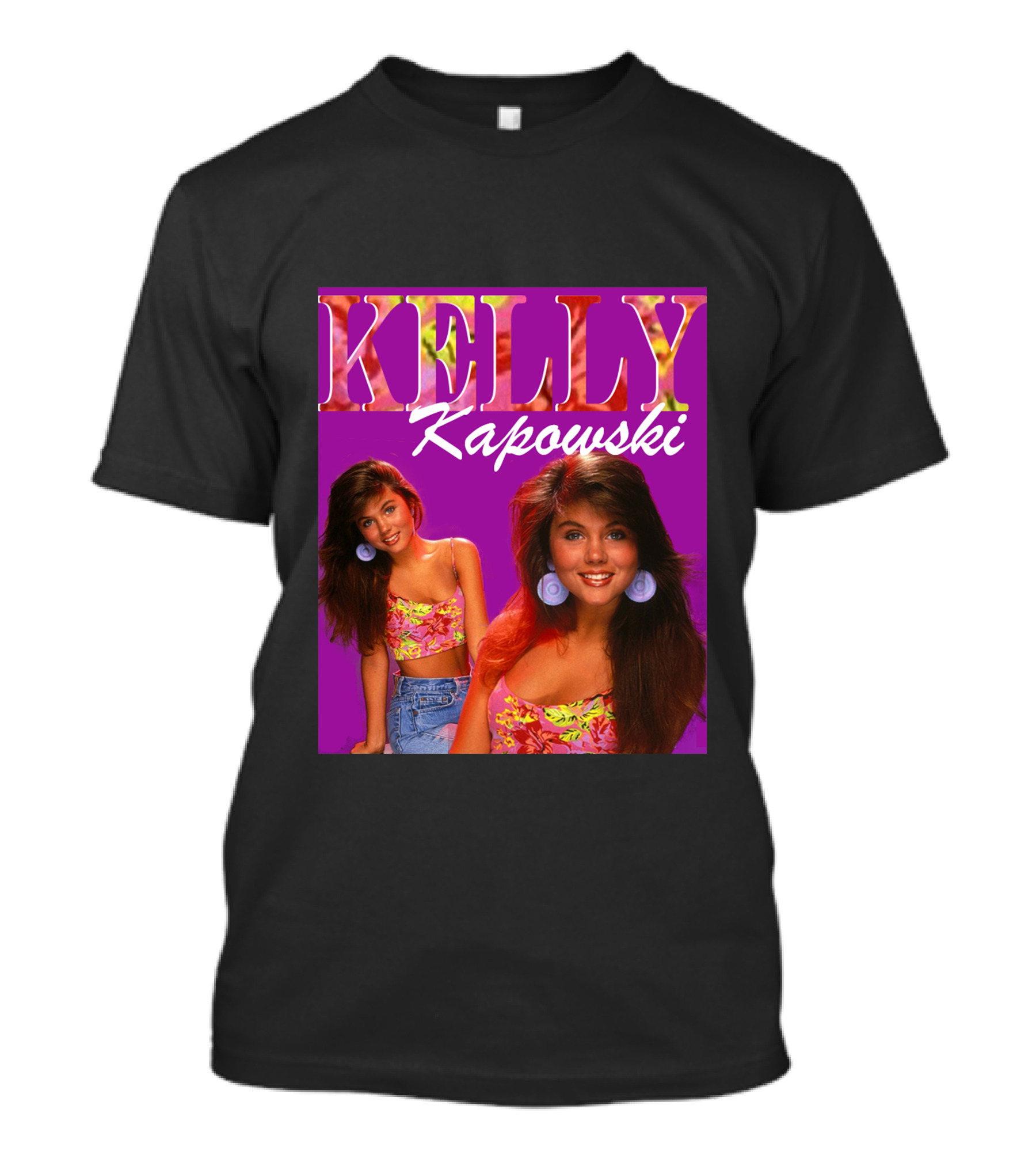 Kelly Kapowski Saved By The Bell 90s Iconic Style Retro Vibes T-Shirt