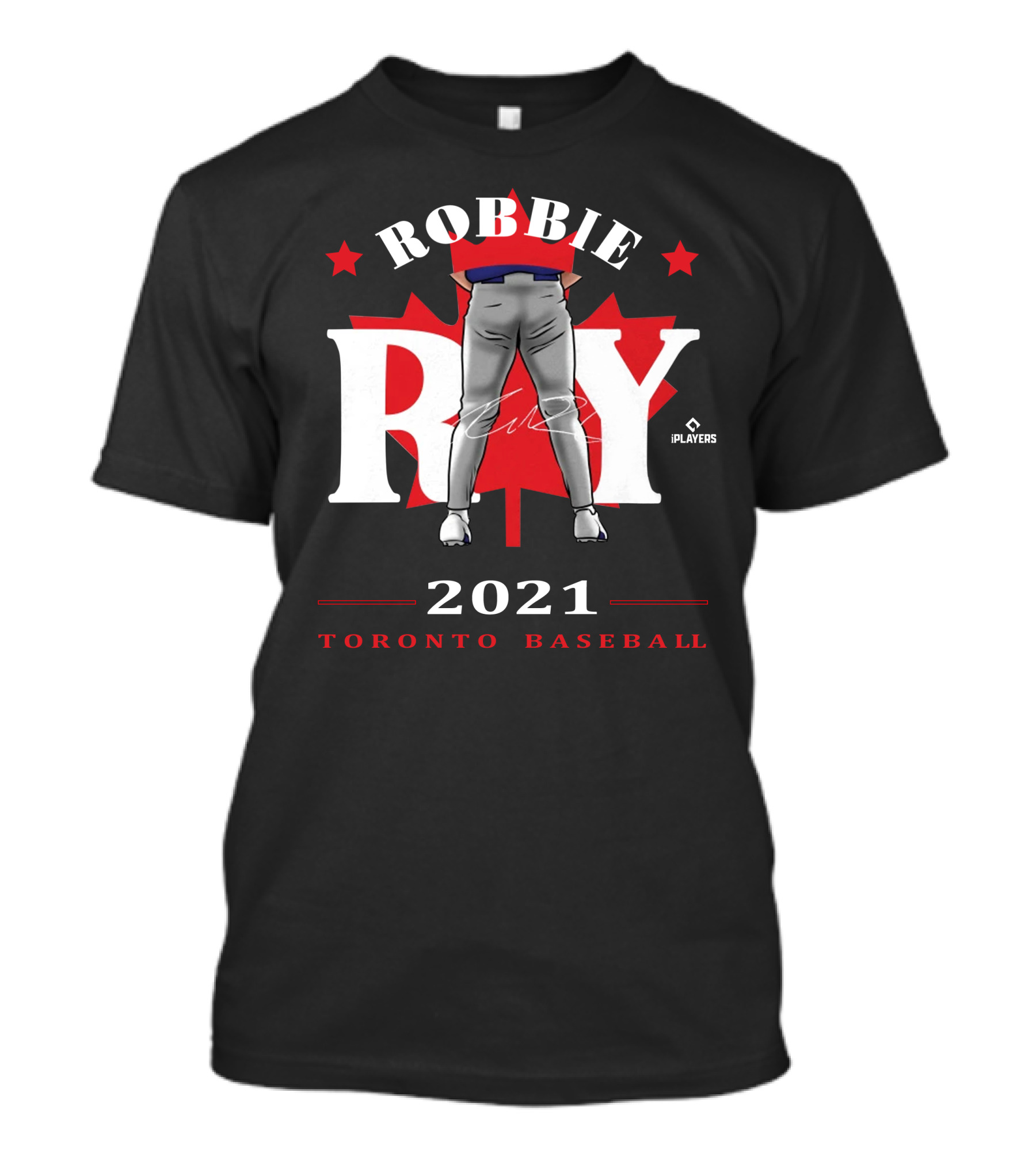 Toronto Baseball Robbie Ray Maple Leaf Star T-Shirt