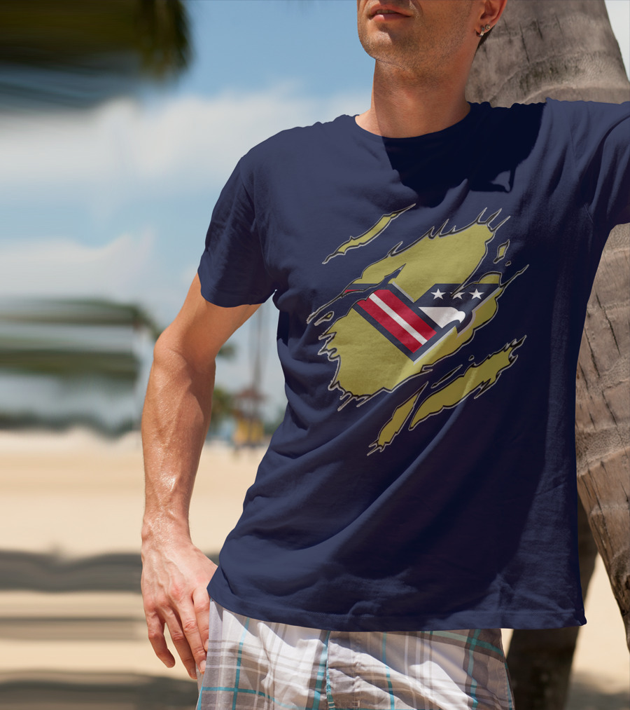 Washington Valor American Football Eagle Stars Stripes T-Shirt