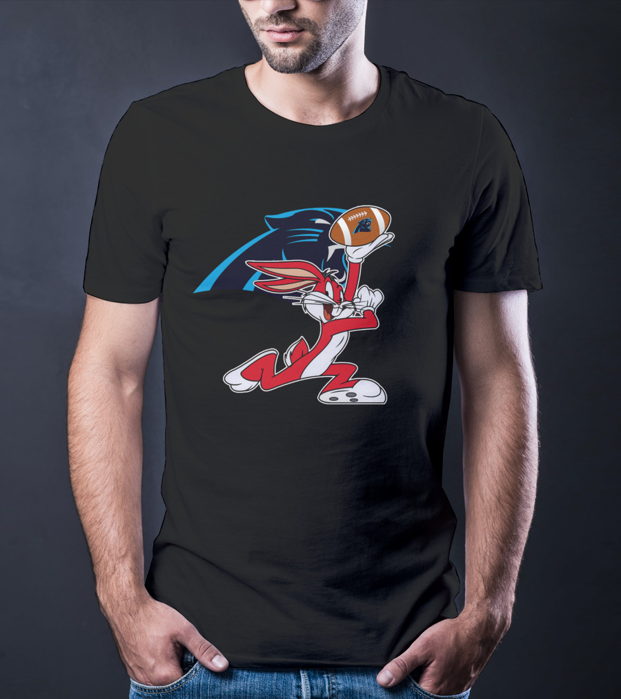 Carolina Panthers Bugs Bunny Football Chiefs T-Shirt
