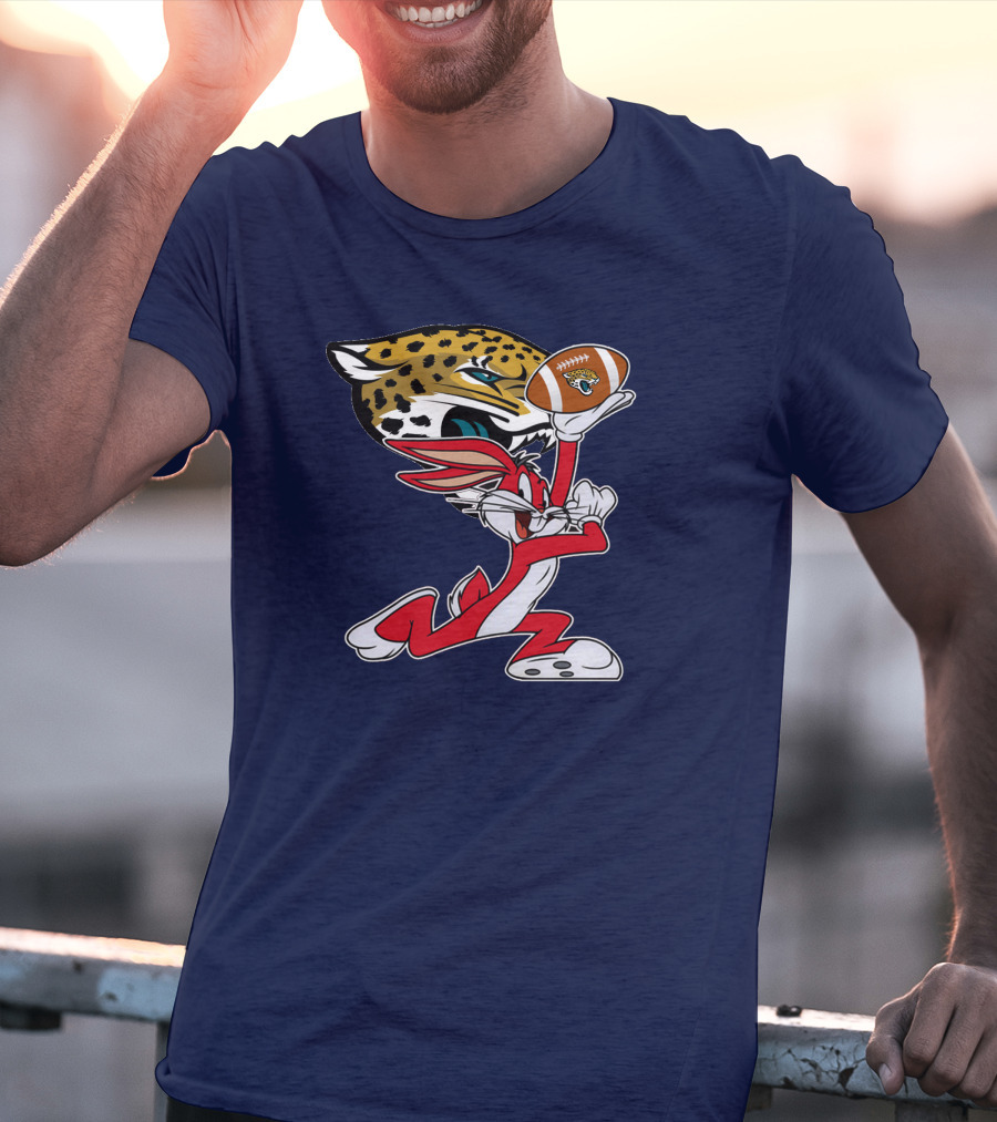 Jacksonville Jaguars Football Bunny Chiefs Collaboration T-Shirt