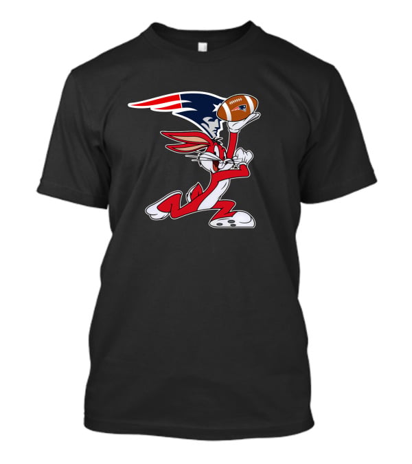 New England Patriots Bugs Bunny Chiefs T-Shirt