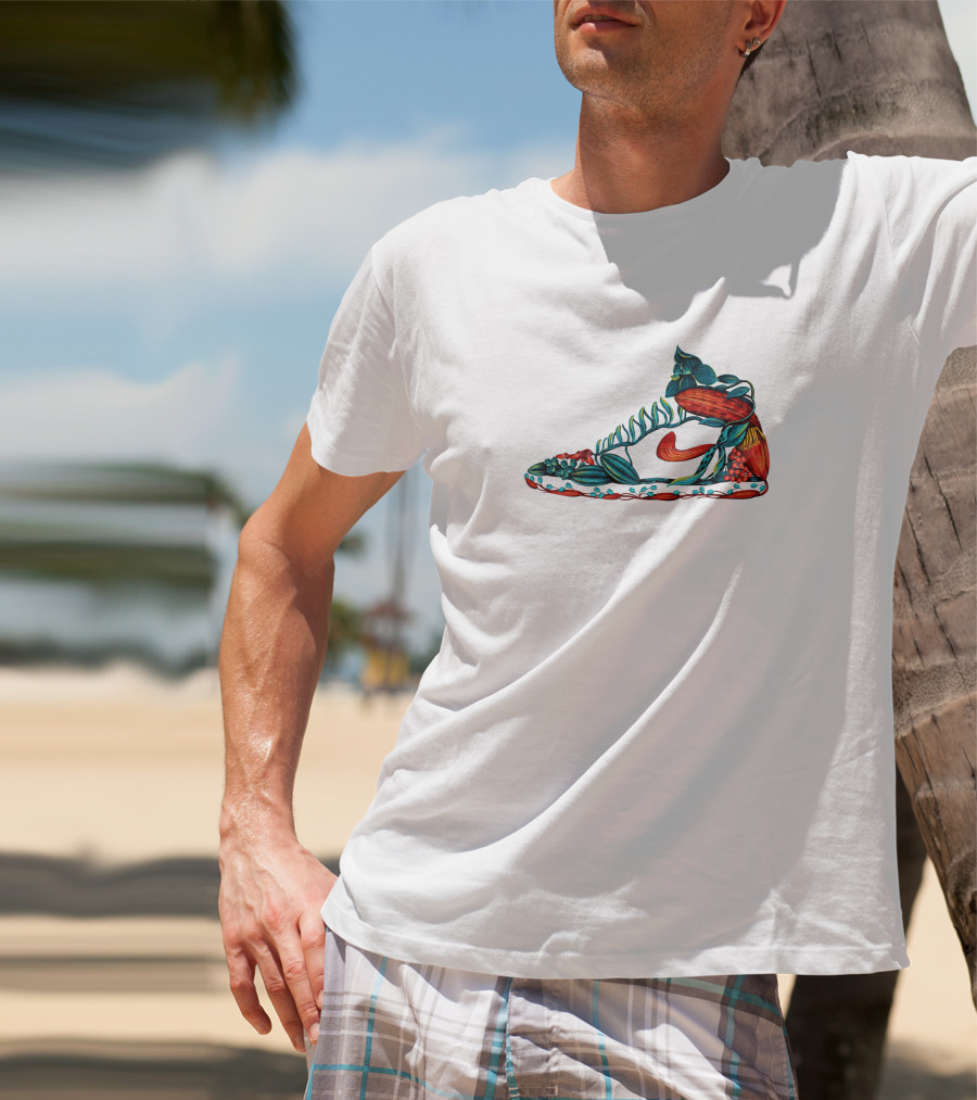 Raxenne Maniquiz Philippine Botanical Air Jordans T-Shirt