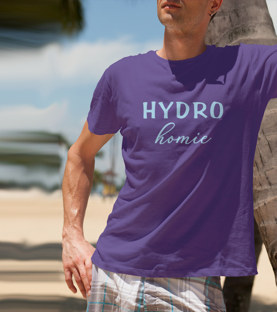 Hydro Homie Water Lover Womens H2o T-Shirt