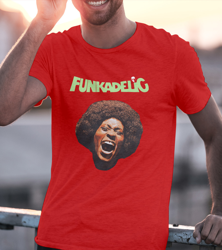 Urban Outfitters Merch Funkadelic Free Your Mind Afro Soul Face T-Shirt