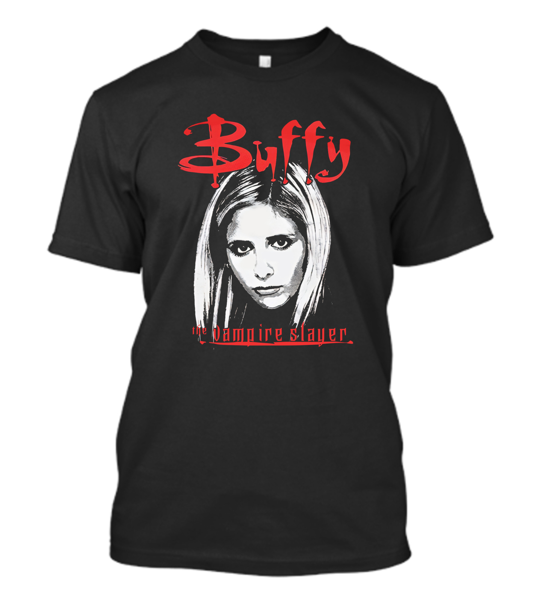Buffy The Vampire Slayer Buffy Vampire Slayer Face Iconic Show T-Shirt