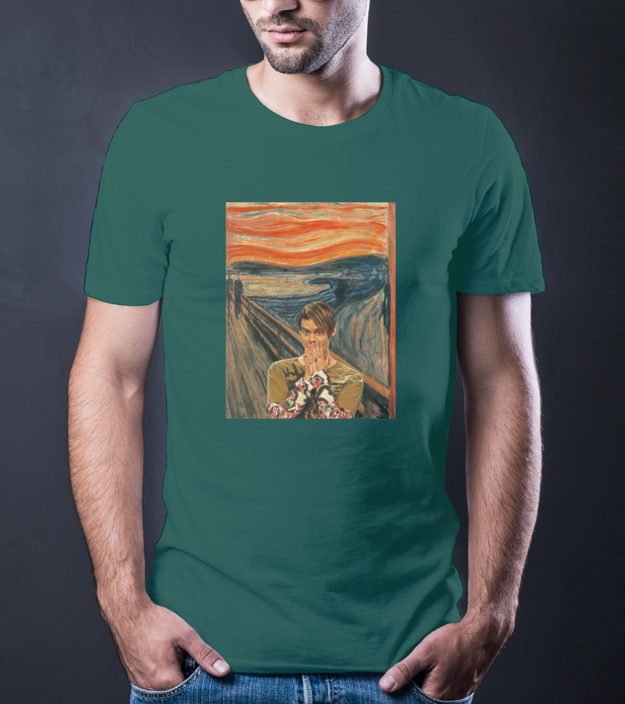 Livefromnewyork Stefon X The Scream Fusion T-Shirt