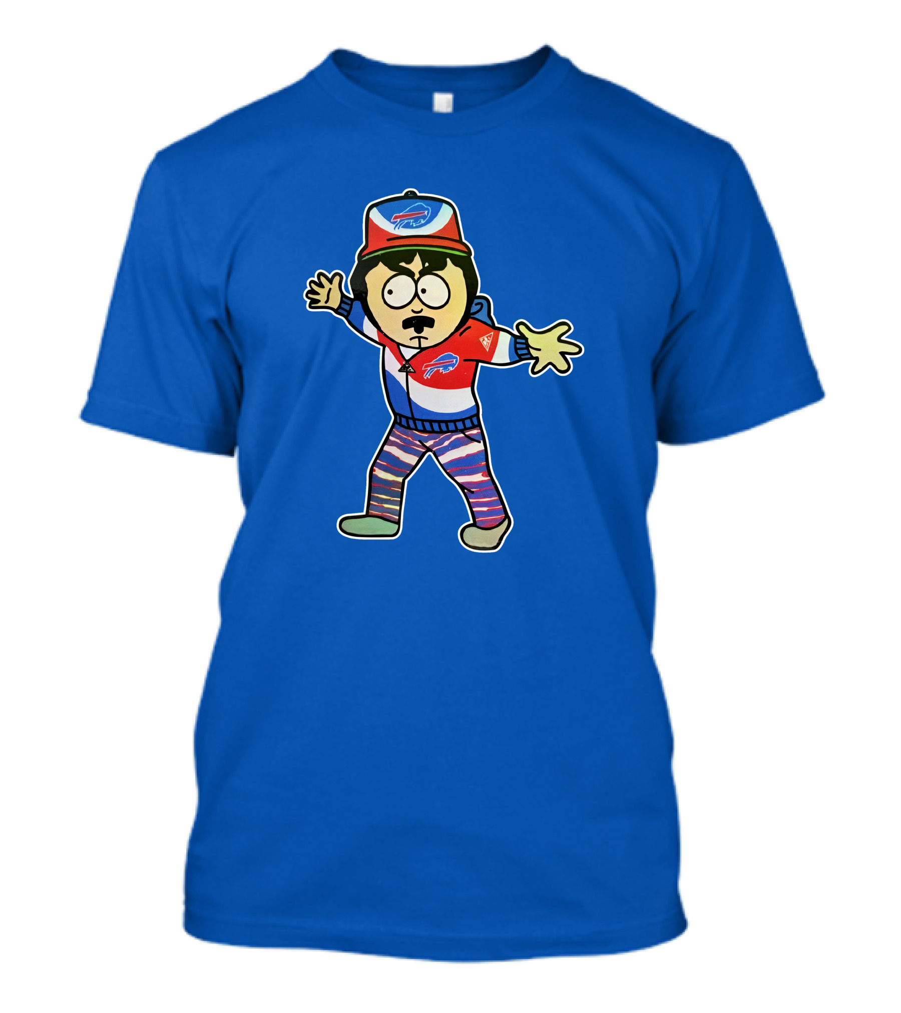 Ryan Johnson Buffalo Bills Inspired Cartoon Character T-Shirt