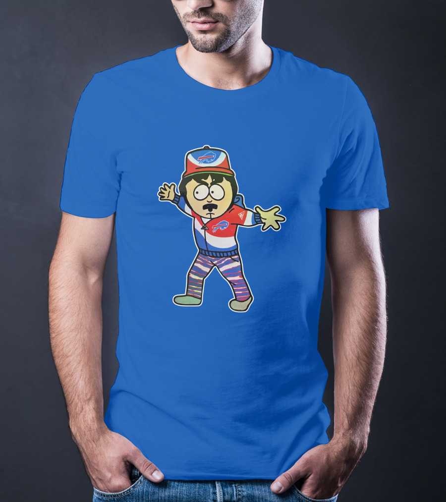 Ryan Johnson Buffalo Bills Inspired Cartoon Character T-Shirt