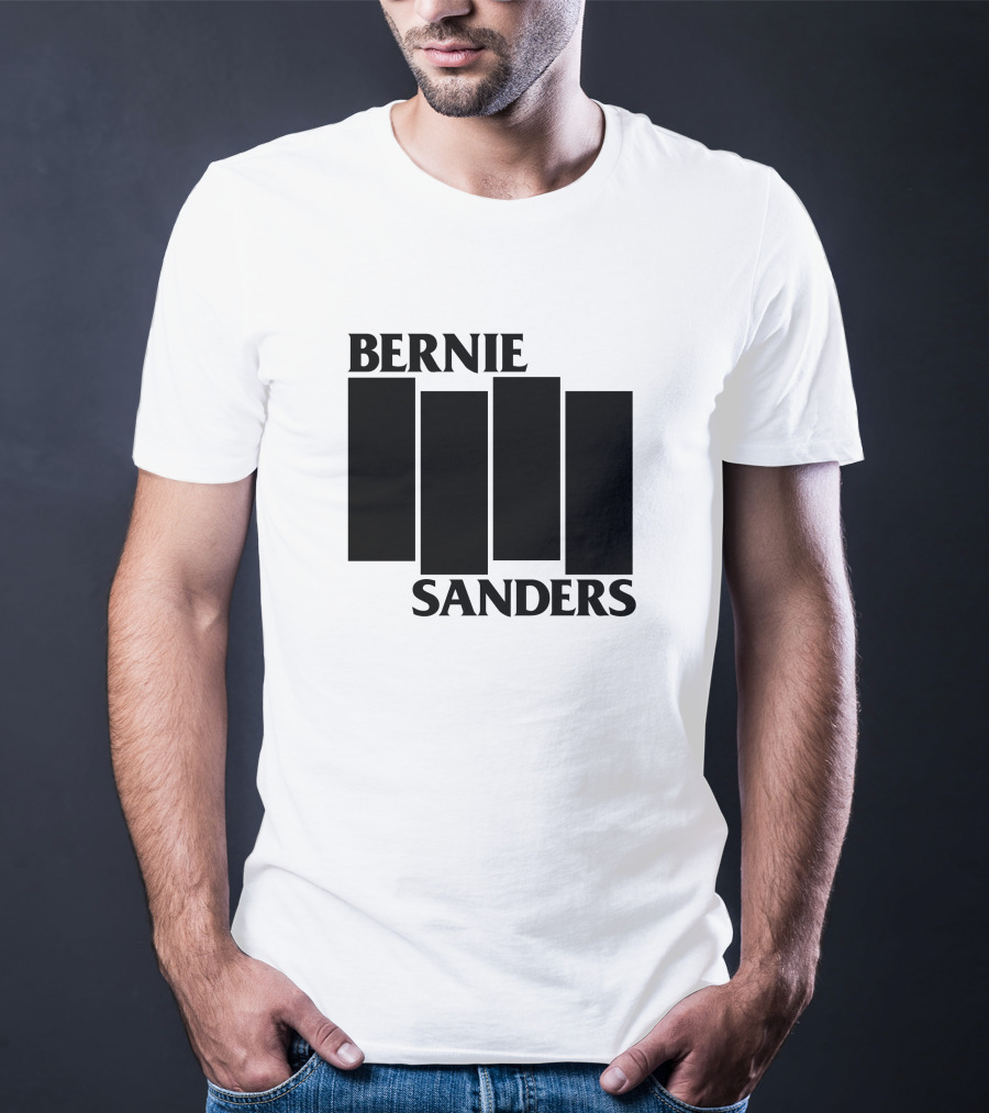Bernie Sanders Black Flag T-Shirt