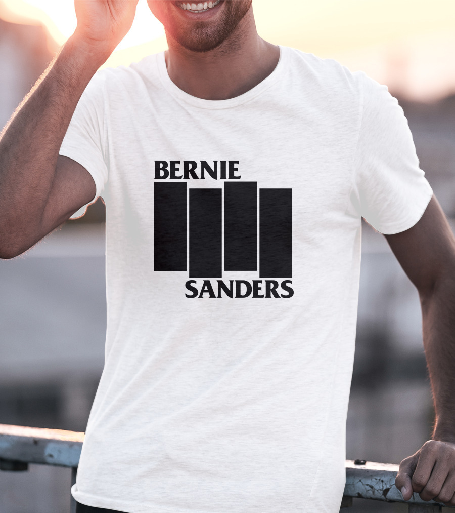 Bernie Sanders Black Flag T-Shirt
