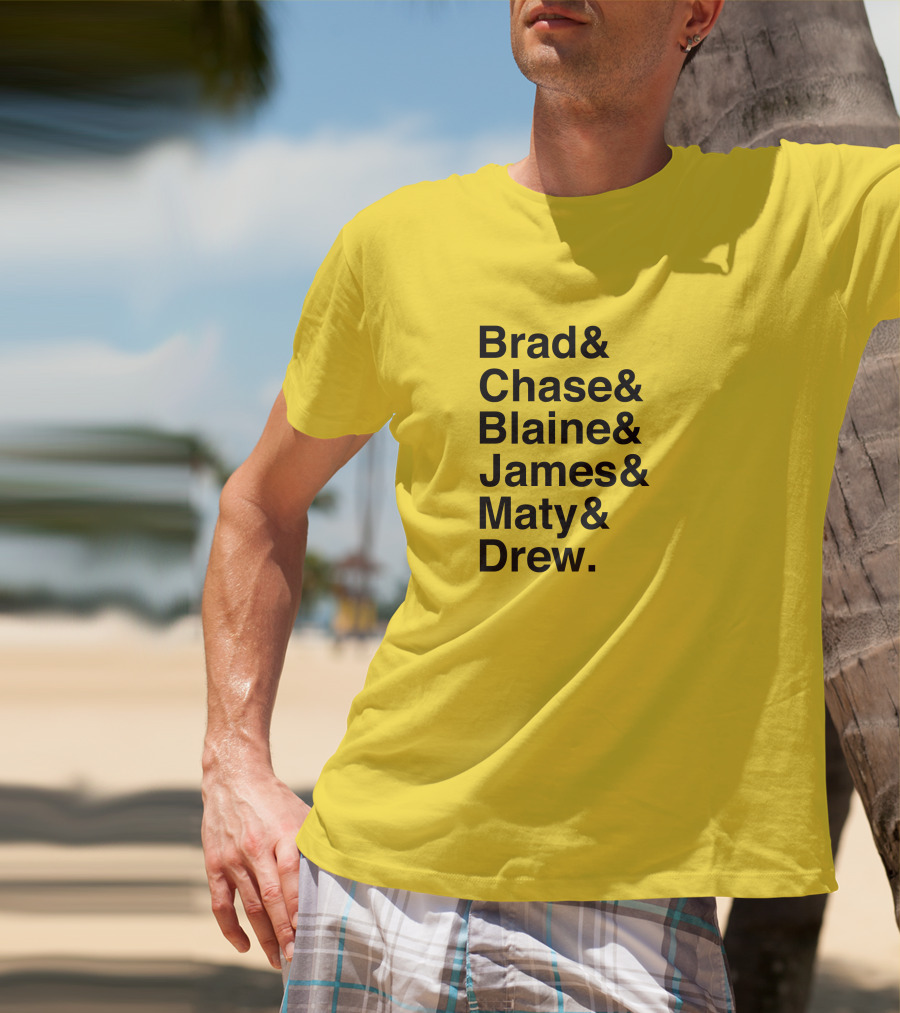 Brad Chase Blaine James Maty Drew 573 Tees Collaboration T-Shirt