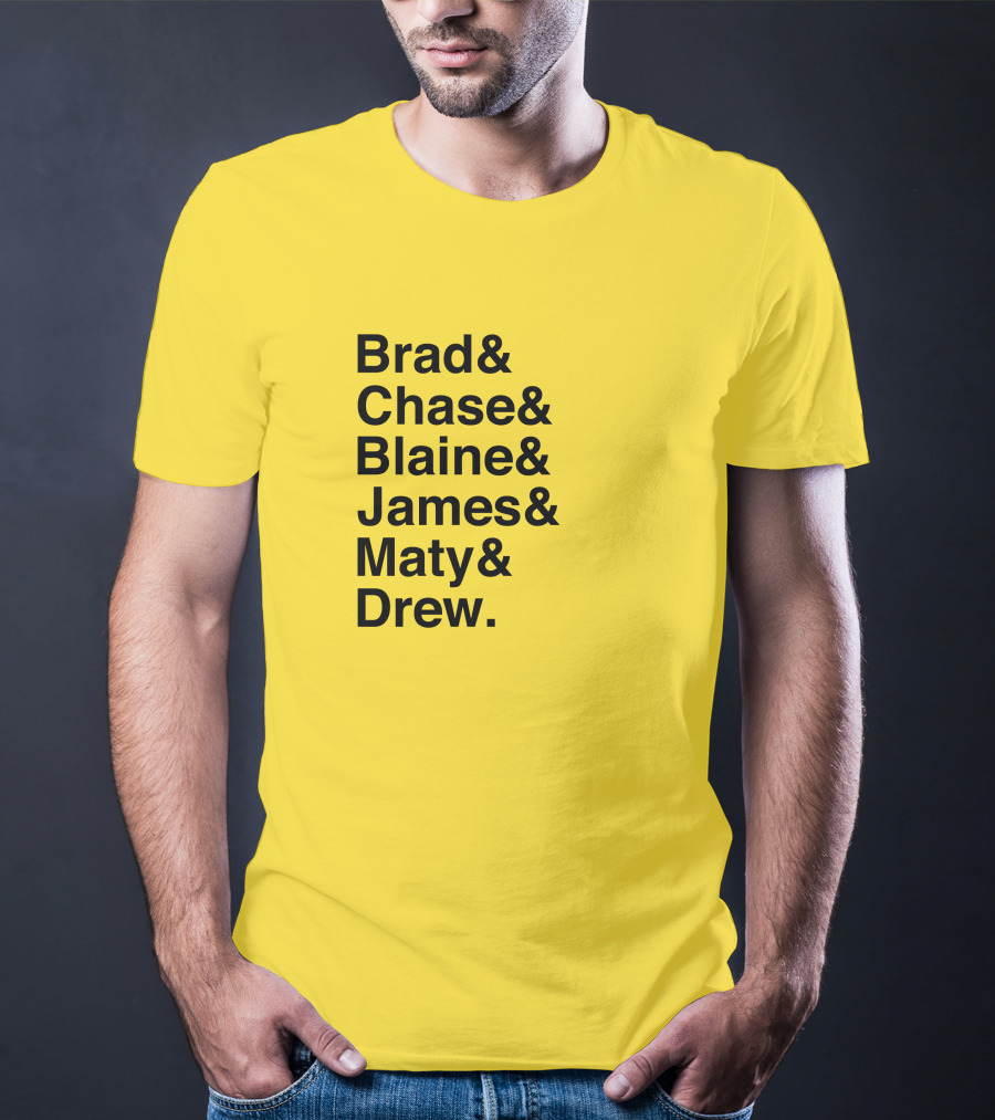 Brad Chase Blaine James Maty Drew 573 Tees Collaboration T-Shirt