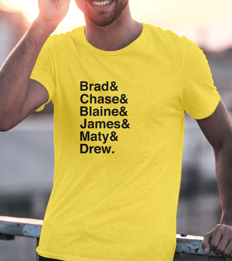 Brad Chase Blaine James Maty Drew 573 Tees Collaboration T-Shirt